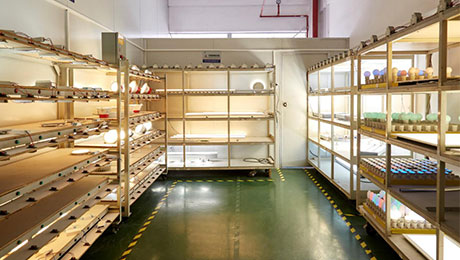 aging testing room